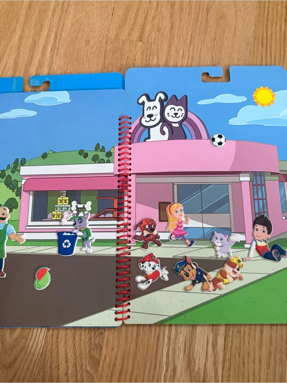 Paw Patrol Restickable Puffy Stickers Melissa & Dog